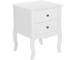 BELIANI LANE - Nachtkastje - Wit - MDF