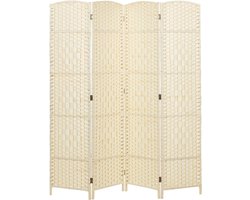 BELIANI LAPPAGO - Kamerscherm - Lichtbeige - Hout