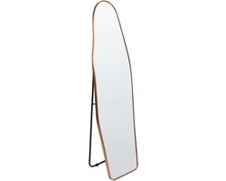 BELIANI LARCHE - Staande spiegel - Goud - 48 x 160 cm - Aluminium
