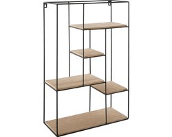 BELIANI LAUREL - Wandkast - Lichte houtkleur - MDF