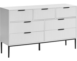 BELIANI LEDUC - Ladekast 7 lades - Wit - MDF