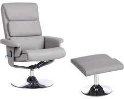 BELIANI LEGEND - Fauteuil - Grijs - Kunstleer