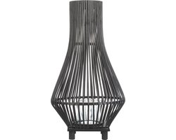 BELIANI LEYTE - Lantaarn - Zwart - 58 cm - Bamboe