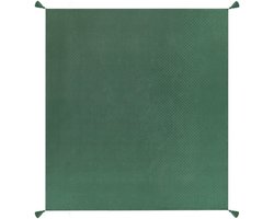 BELIANI LINDULA - Sprei - Groen - 220 x 200 cm - Katoen