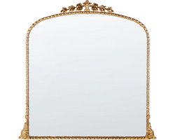 BELIANI LIVRY - Wandspiegel - Goud - 71 x 71 cm - Metaal