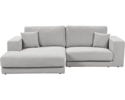 BELIANI LOFOTEN - Driezitsbank - Lichtgrijs - Rechtszijdig - Polyester