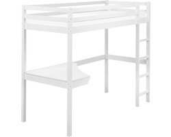 BELIANI LOURY - Kinderbed - Wit - 90 x 200 cm - Dennenhout