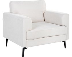 BELIANI LOUSTO - Fauteuil - Lichtbeige - Polyester