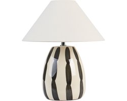 BELIANI LUCHETTI - Tafellamp - Lichtbeige - Keramiek