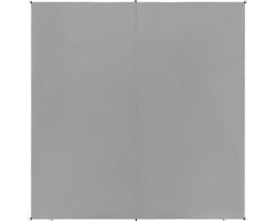 BELIANI LUKKA - Schaduwdoek - Grijs 300 cm - Polyester