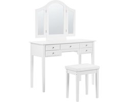 BELIANI LUMIERE - Kaptafel - Wit - MDF