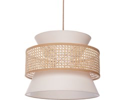 BELIANI LUYANO - Hanglamp - Naturel/Beige - Rotan
