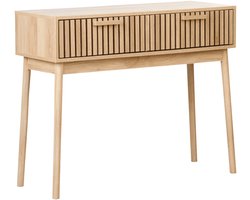 BELIANI LYNWOOD - Consoletafel - Lichthout - MDF