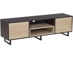 BELIANI MAINE - TV-meubel - Lichte houtkleur - MDF