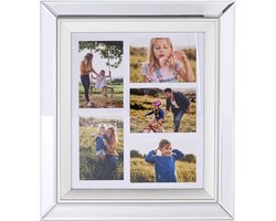 BELIANI MAKENI - Fotolijst - Zilver - Staand, Liggend - 44 cm - Glas