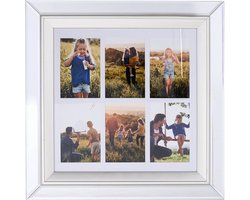 BELIANI MAKENI - Fotolijst - Zilver - Staand, Liggend - 50 cm - Glas
