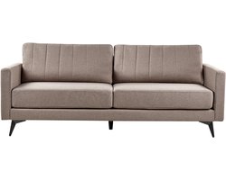 BELIANI MALA - Driezitsbank - Lichtbruin - Polyester