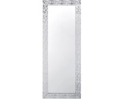 BELIANI MARANS - Wandspiegel - Zilver - Synthetisch materiaal