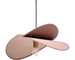 BELIANI MASCOTA - Hanglamp - Bruin - Linnen