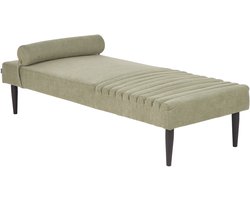BELIANI MAURIAC - Chaise longue - Groen - Polyester