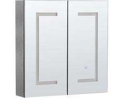 BELIANI MAZARREDO - Badkamermeubel - Wit - Multiplex