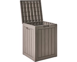 BELIANI MEDELLIN - Kussenbox - Taupe - 46 x 58 cm - Polypropyleen