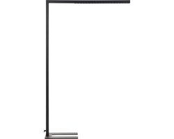 BELIANI MENSA - Vloerlamp - Zwart - Aluminium
