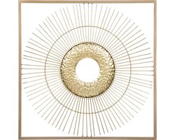 Beliani MERCURY - Wanddecoratie - Goud - Metaal