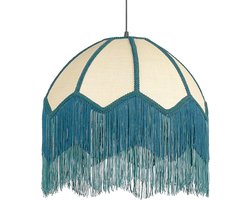 BELIANI MILAGRO - Hanglamp - Blauw - Papier