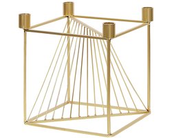 BELIANI MINDORO - Kandelaar - Goud - Metaal