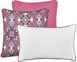 BELIANI MIRAGE - Set van 3 tuinkussens - Meerkleurig - Polyester