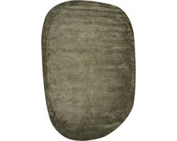 BELIANI MITHA - Vloerkleed - Olijfgroen - 200 x 300 cm - Viscose