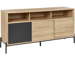 Beliani MOINES - Consoletafel - Lichte houtkleur - MDF