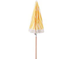 Beliani MONDELLO - Parasol - Geel - Kunststof