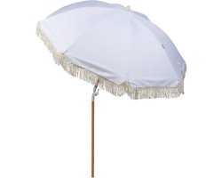 BELIANI MONDELLO - Parasol - Wit - Polyester