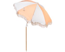 BELIANI MONDELLO - Tuinparasol - Oranje - Polyester
