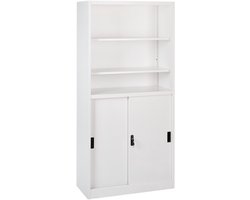 BELIANI MUSCOVITE - Sideboard - Wit - Staal