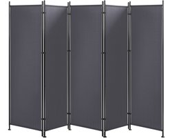 BELIANI NARNI - Kamerscherm - Donkergrijs - 270 x 170 cm - Polyester