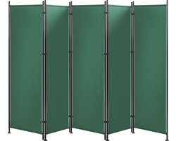 Beliani NARNI - Kamerscherm - Groen - Kunststof