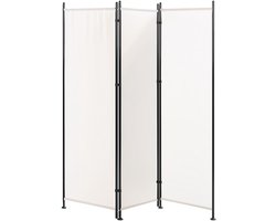 BELIANI NARNI - Kamerscherm - Wit - 160 x 170 cm - Polyester