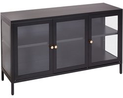 BELIANI NEWPORT - Sideboard - Zwart - Staal