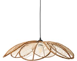 BELIANI NIGUA - Hanglamp - Naturel - Rotan