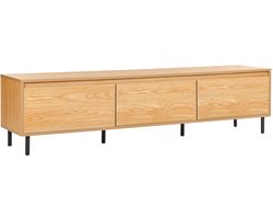 BELIANI NIKEA - TV-meubel - Lichthout - MDF