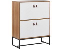 BELIANI NUEVA - Sideboard - Lichte houtkleur - MDF