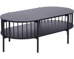 BELIANI OREANA - Salontafel - Zwart - MDF