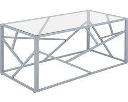 BELIANI ORLAND - Salontafel - Zilver - Glas