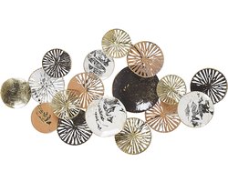 Beliani OSMIUM - Wanddecoratie - Goud - Metaal