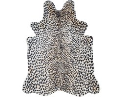 BELIANI OSSA - Vloerkleed - Beige/Zwart - 130 x 170 cm - Polyester