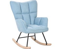 Beliani OULU - Schommelstoel - Blauw - Kunststof