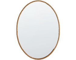 BELIANI OUVEA - Wandspiegel - Goud - Hars